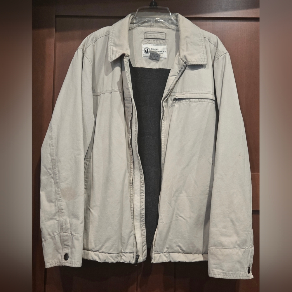 Men's Light Gray Jacket